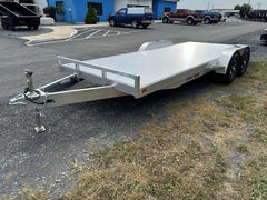 Sport Haven 7×20 Premium Aluminum Car Trailer – 6k Torsion Axles image 1