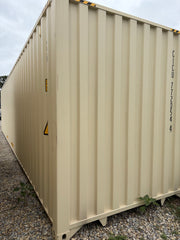 NEW 40ft High Cube Shipping Container – Ivory | Wind & Watertight Storage Container image 3