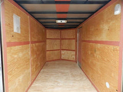 Homesteader 6 x 12 V-Nose Enclosed Trailer – 6″ Added Height image 1